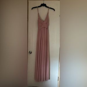 Dusty Pink David’s Bridal Gown